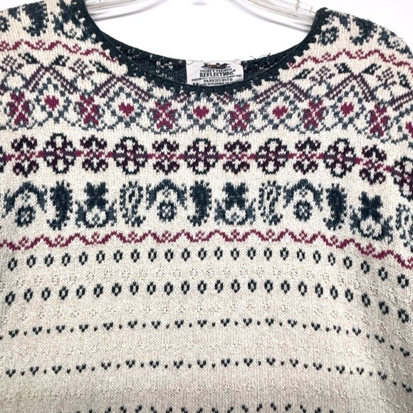 Vintage Northern Reflections Women's Knit Sweater by Parkhurst - Made in Canada - Picture 3 of 4